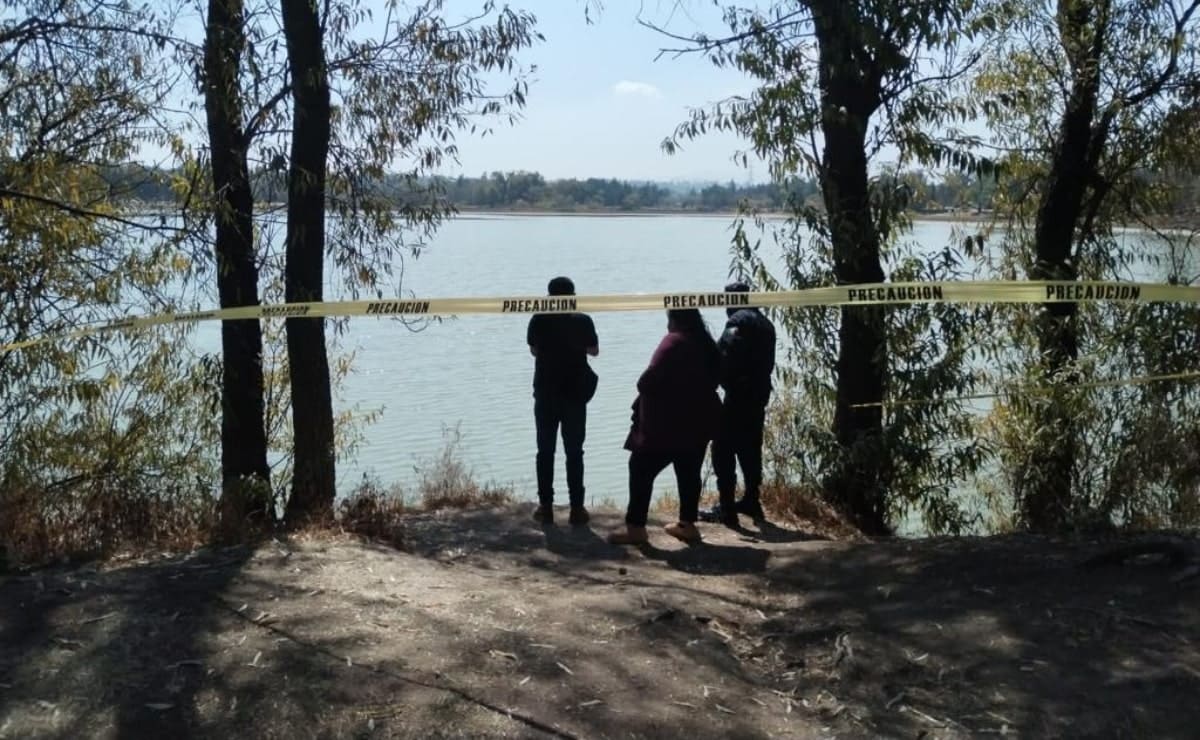 Familia encuentra cráneos en el Lago de Los Lirios de Cuautitlán Izcalli