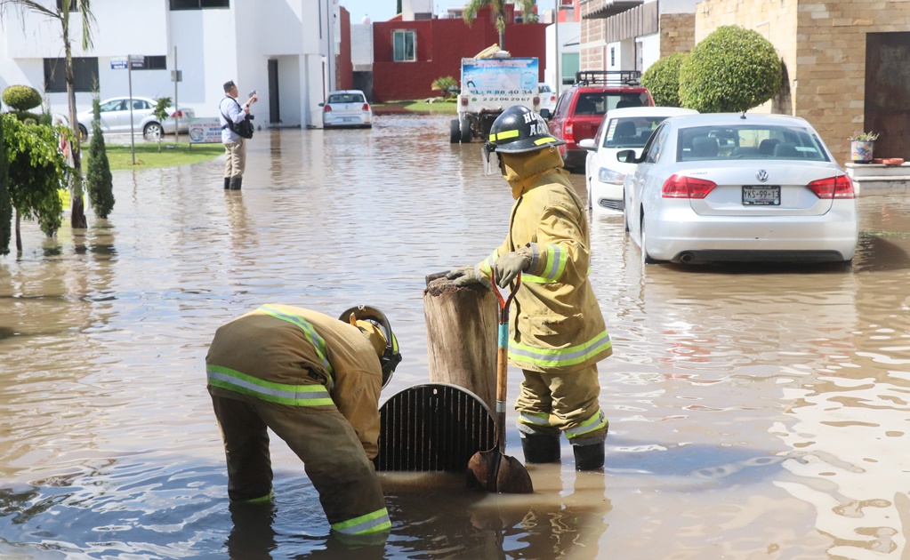 Lluvias e inundaciones afectan 200 viviendas de Cuatlancingo, Puebla 