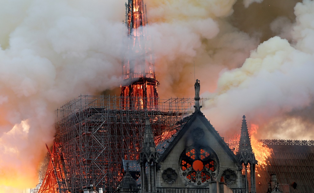 La primera alerta del incendio de Notre Dame falló por "un error humano"