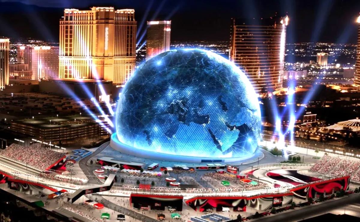 Así es Sphere, la increíble esfera gigante que se suma al paisaje de Las Vegas