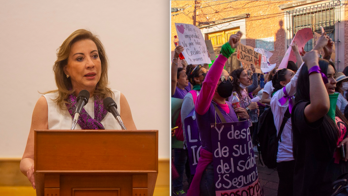 Lupita Murguía pide a feministas "no alterar el orden público el 8 de marzo" en Querétaro