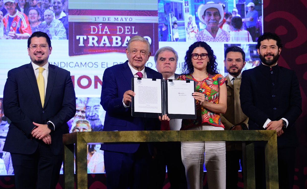 AMLO firma decreto para la creación del Fondo de Pensiones para el Bienestar