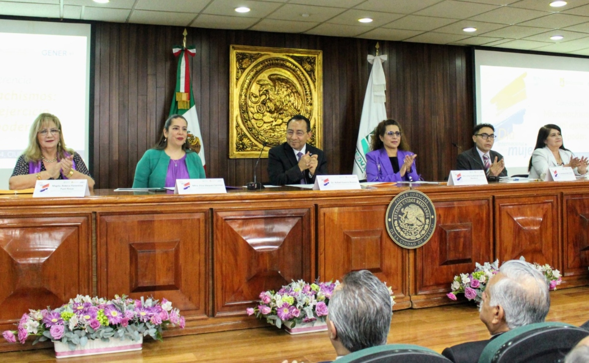 PJCDMX rechaza y combate la violencia, inequidad y discriminación contra las mujeres: magistrado Rafael Guerra Álvarez