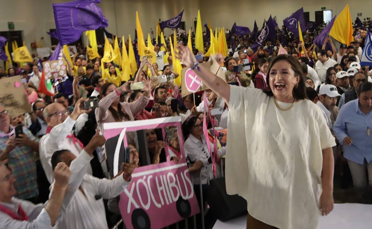 "La candidata de enfrente aún anda buscando los dientes" tras el segundo debate: Xóchitl Gálvez 