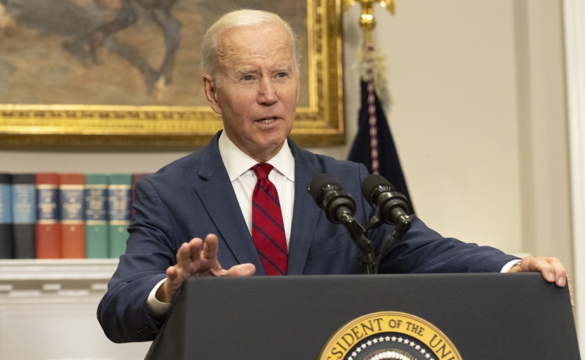 Joe Biden afirma que trabaja con México para frenar flujo de migrantes hacia EU