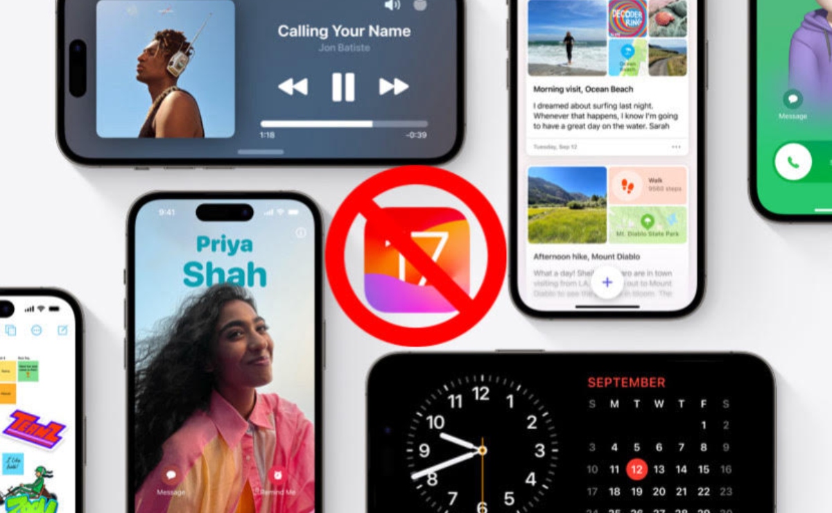 ¿Qué pasa si no actualizo mi iPhone a iOS 17?
