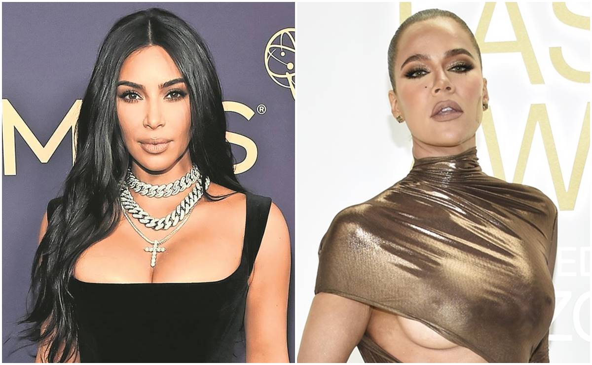 Khloé y Kim Kardashian se lucen como diosas con diminutos tops