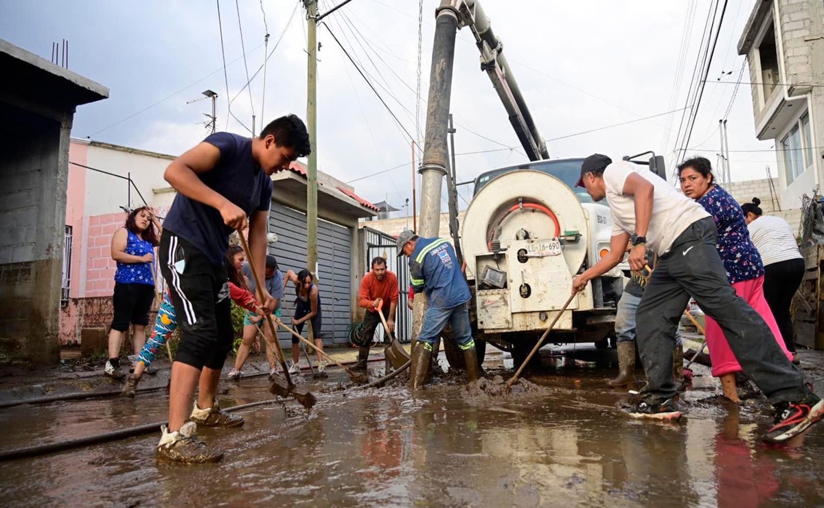 Vecinos de Chalco siguen en desolación tras tormenta; esperan ayuda para recuperar su patrimonio