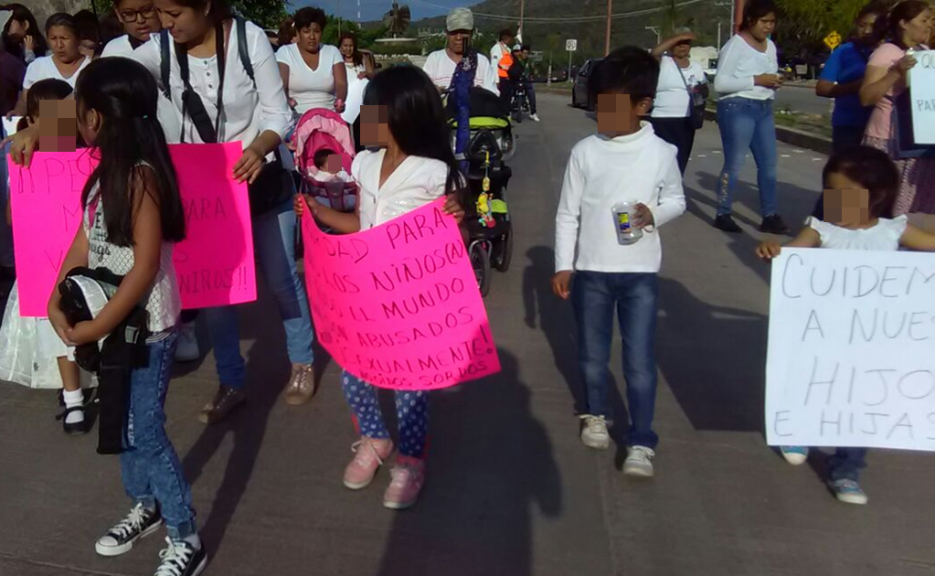 Con marcha, piden justicia para Lupita, bebé agredida sexualmente en Oaxaca