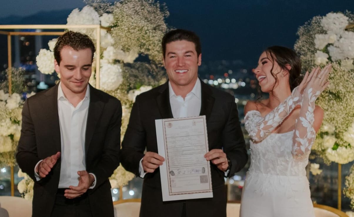 Samuel García oficia la boda civil de su hermana: "Una oportunidad única"