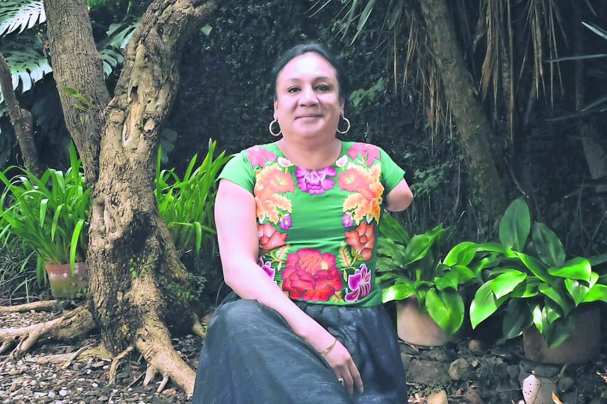 Amaranta Gómez Regalado ve en esta nueva realidad uno de los principales retos para su comunidad. Foto: Especial