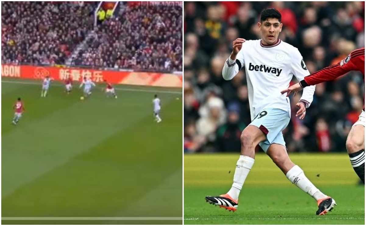 VIDEO: Edson Álvarez y su extraordinara jugada contra el Manchester United en Old Trafford