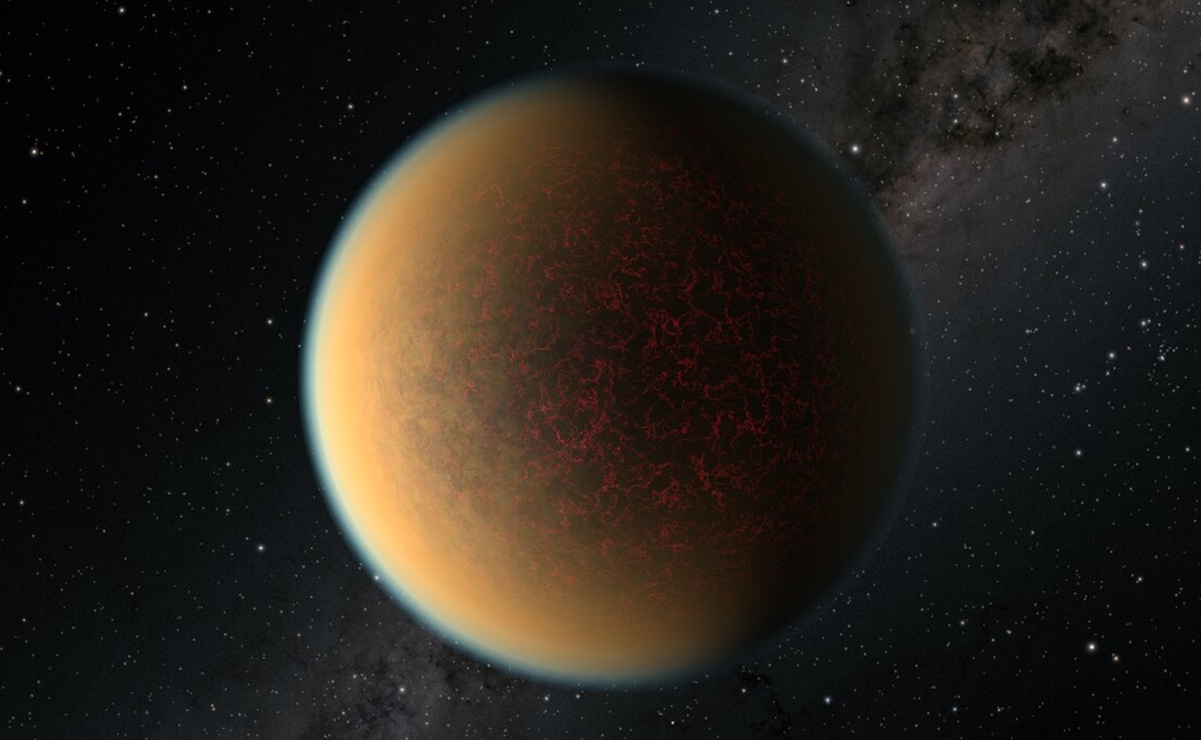 Exoplaneta parecido a la Tierra crea nueva atmósfera con sus volcanes