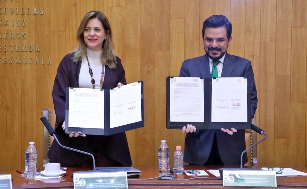 IMSS y el Fondo de Población firman carta de intención para fortalecer el acceso a la salud y educación sexual 