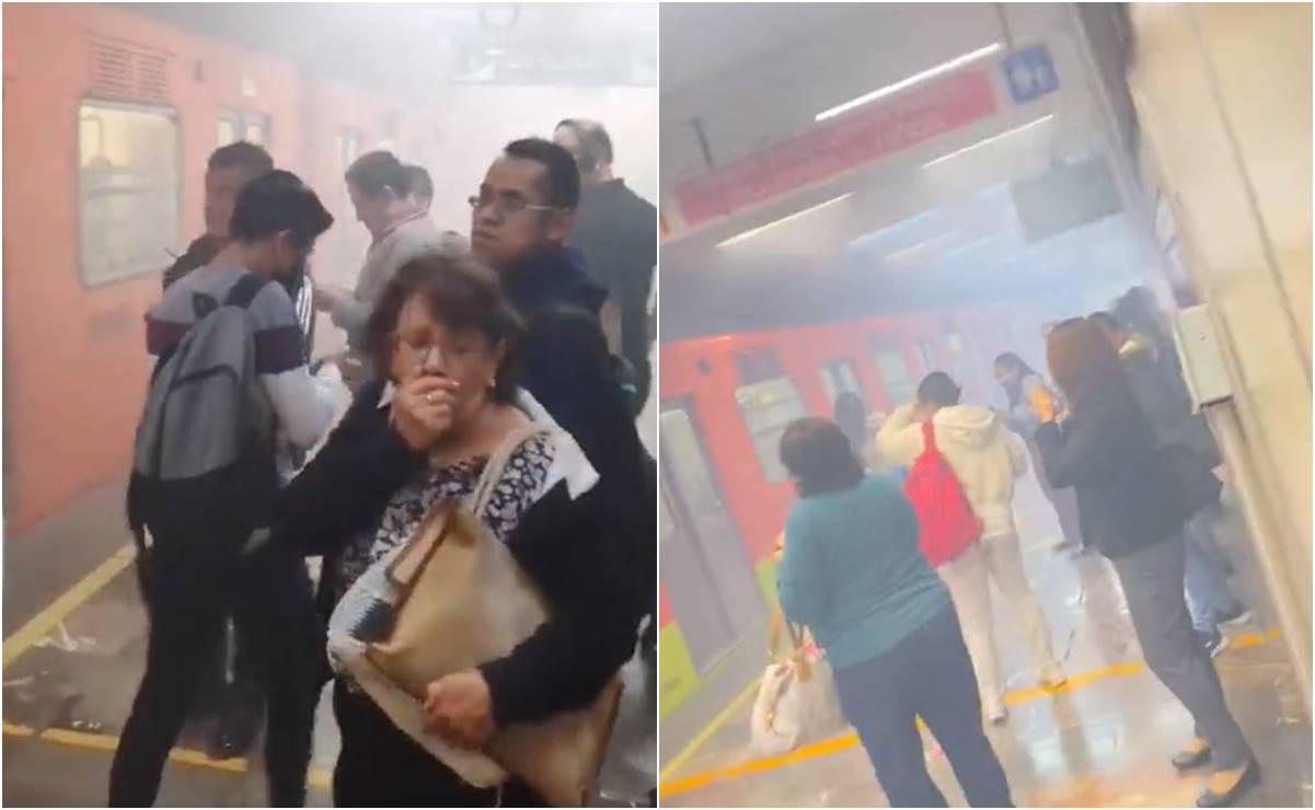 VIDEO: Reportan humo en estaciones de la Línea 3 del Metro de la CDMX