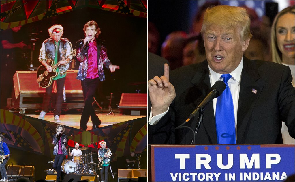 Los Stones no quieren que Trump use sus canciones