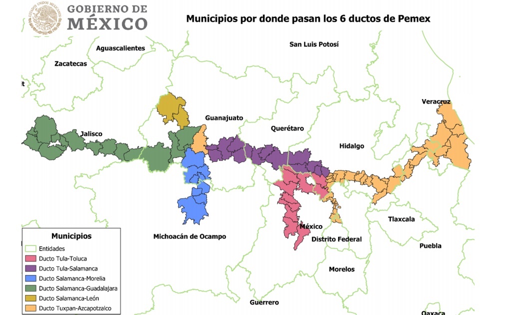 Estos son los 91 municipios que recibirán apoyos contra huachicoleo
