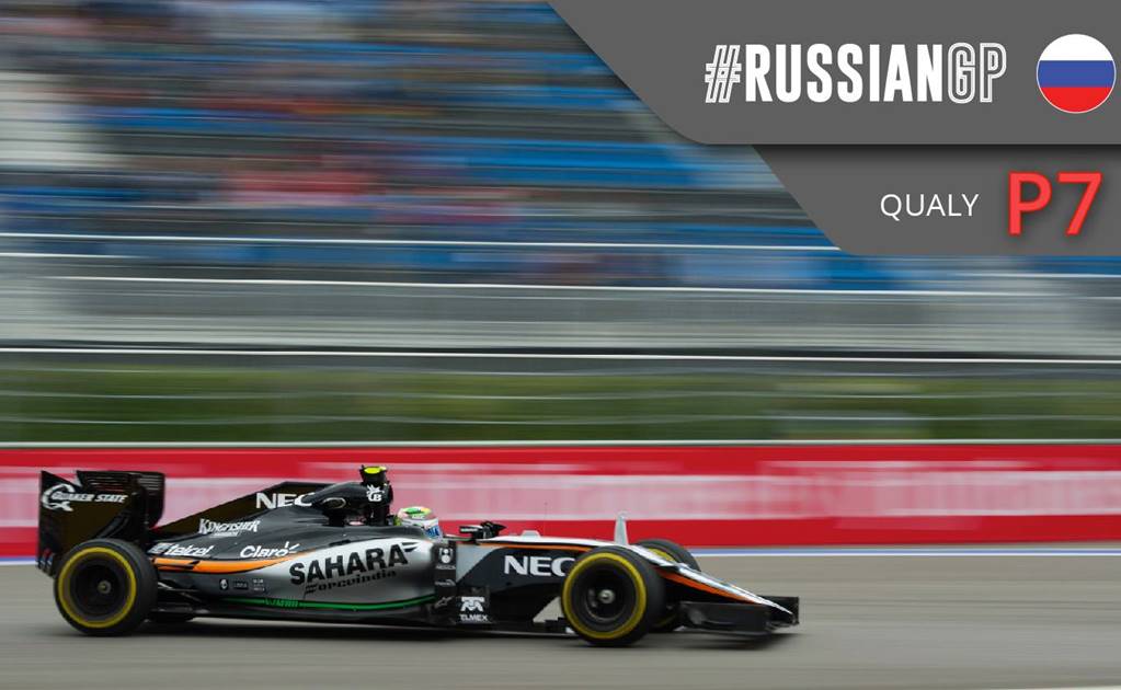 GP de Rusia: Rosberg es 'pole'; "Checo" saldrá séptimo 