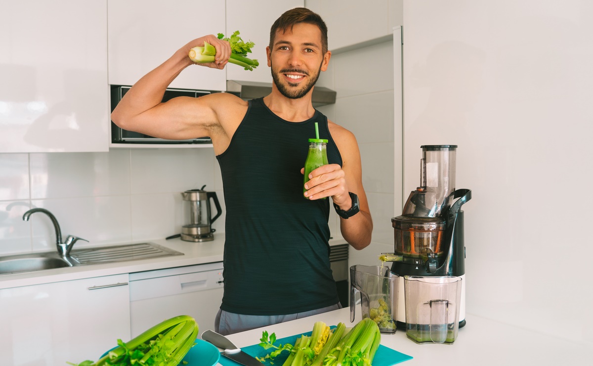 Masa muscular. El licuado de proteína natural para hacer en casa y aumentar volumen