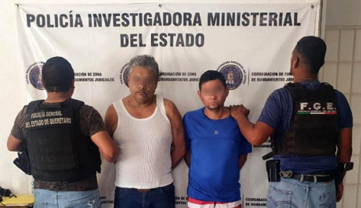 Detienen en Guerrero a homicidas de Querétaro; le quitaron la vida a un hombre en Santa Rosa Jáuregui 
