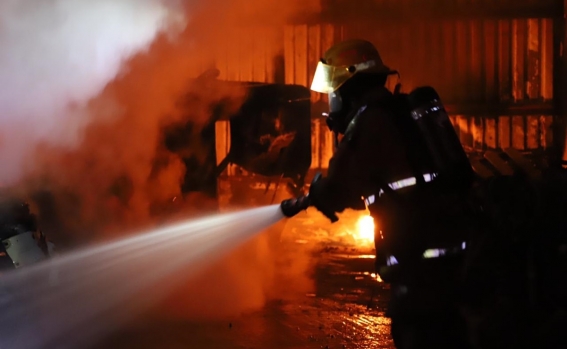 Con bomba molotov fue provocado incendio en instalaciones de empresa pública del gobierno de NL