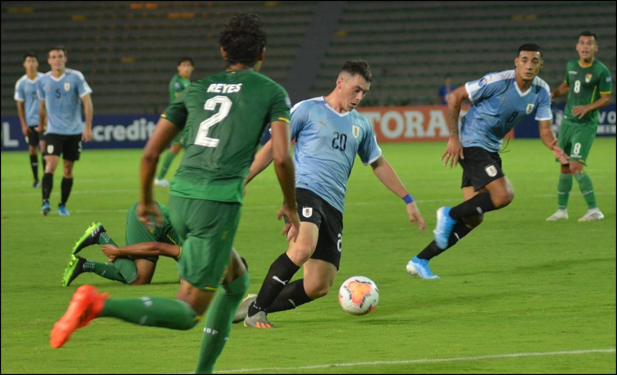 Golazo de Federico Viñas en el Preolímpico de Colombia 2020