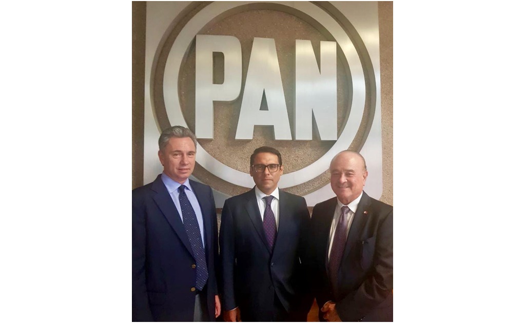 Ruffo, Gómez Morin y Espinosa Piña se reúnen con Comisión Electoral del PAN