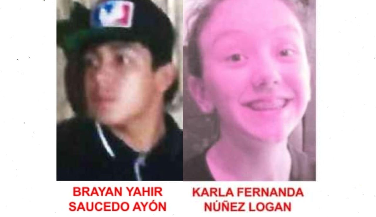 Activan la Alerta Amber para encontrar a Karla y Brayan, adolescentes desaparecidos en Sinaloa 