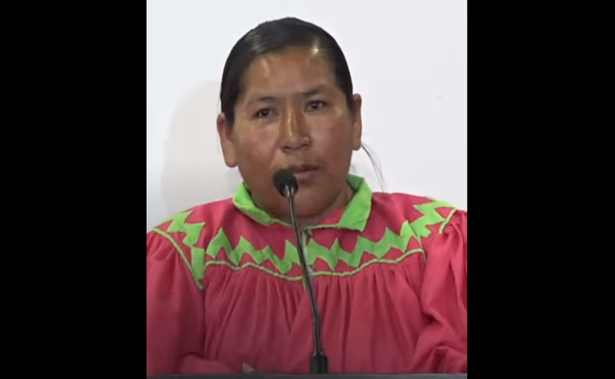 Candidata rarámuri habla en su lengua materna durante debate en Chihuahua, pero no la traducen