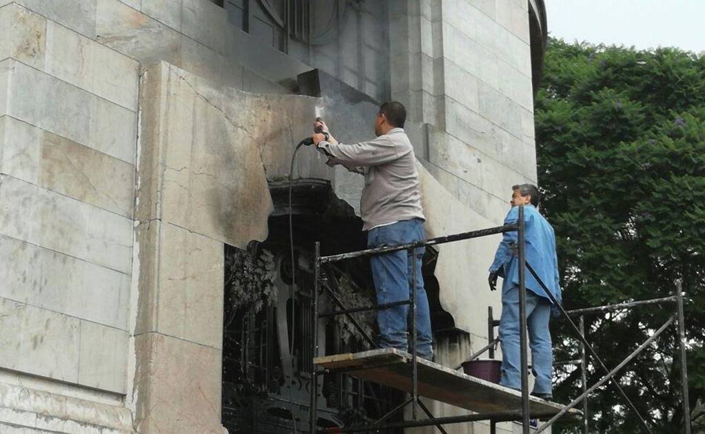 Incendio en Bellas Artes no afecta actividades 