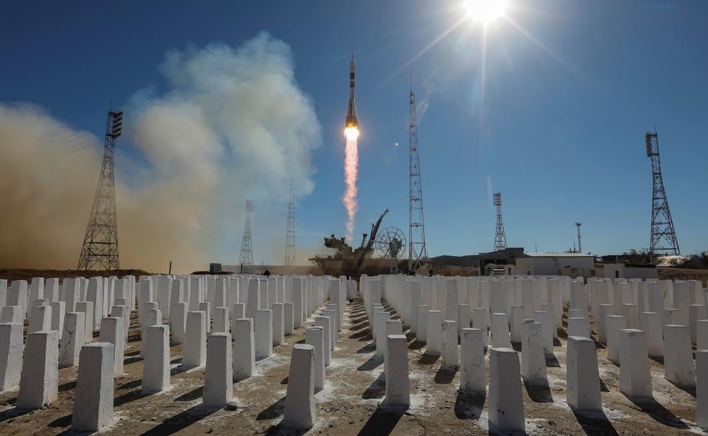Falla obliga a cohete Soyuz a aterrizar poco después del despegue