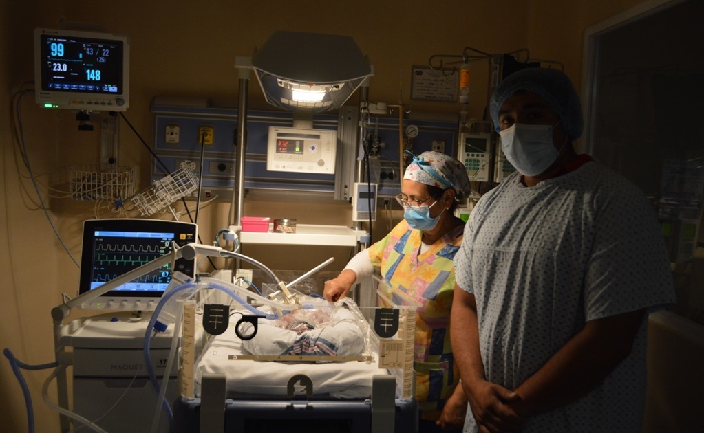 Mujer da a luz a cuatrillizos en Hospital Materno Infantil de Irapuato
