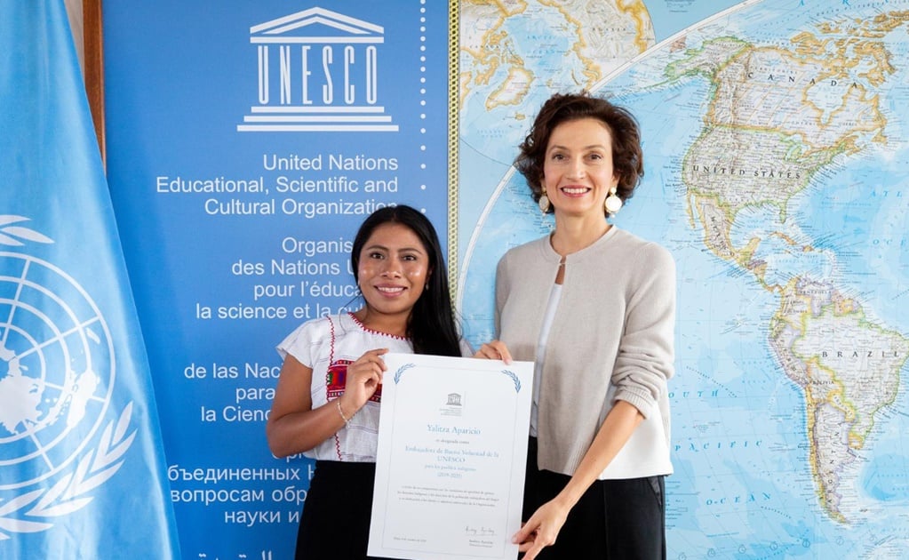 Yalitza Aparicio, the new UNESCO Goodwill Ambassador