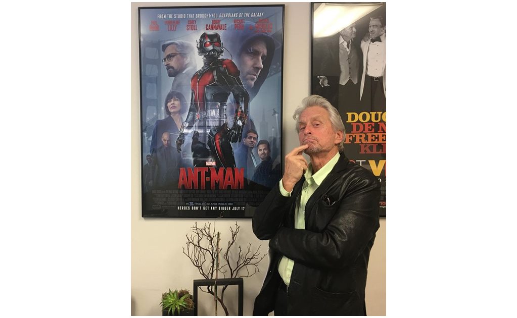 Michael Douglas confirma actuación en secuela de "Ant-Man"