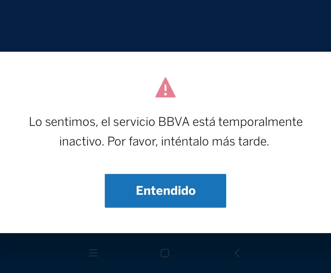 Usuarios reportan fallas en la app de BBVA; no pueden hacer transferencias