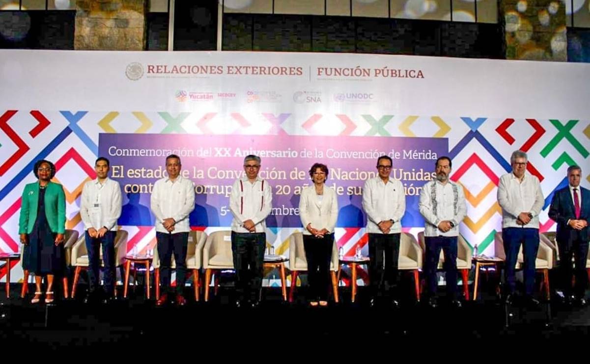 Celebran en México XX aniversario de Convención de Naciones Unidas contra la Corrupción