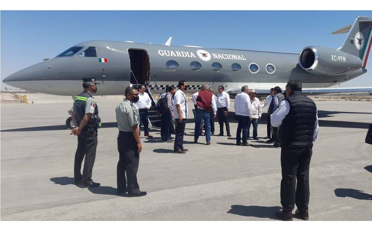 "Si así fuera, tiene que viajar con seguridad", senador Armando Guadiana justifica viaje de Adán Augusto López en avión de la GN