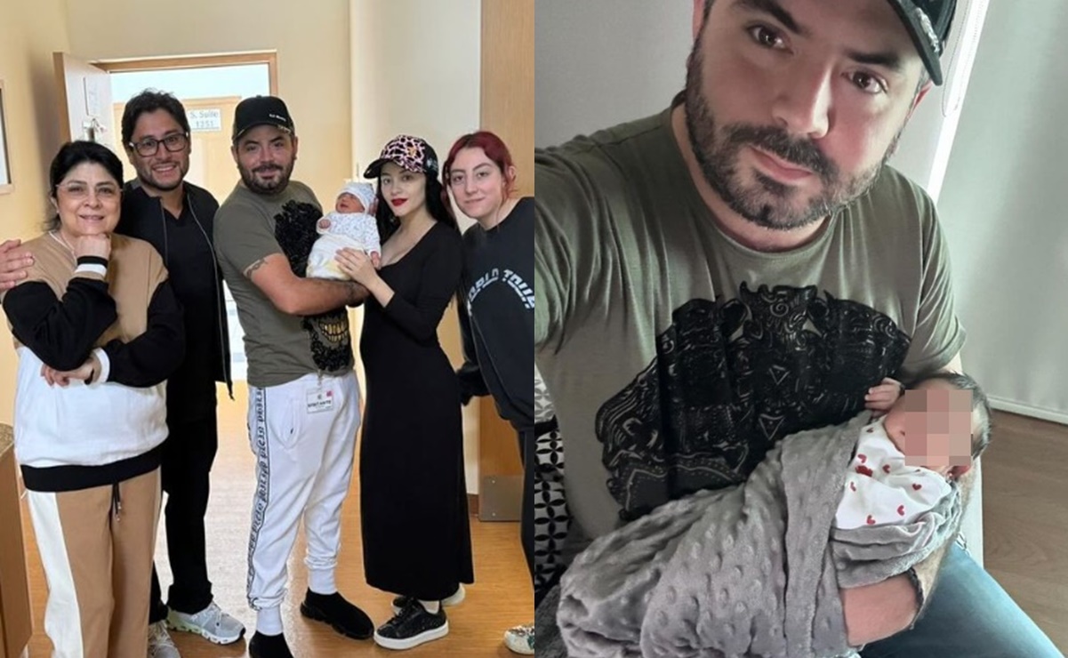 Sale a la luz la foto del encuentro entre Eugenio Derbez y Victoria Ruffo tras el nacimiento de su nieta Tessa