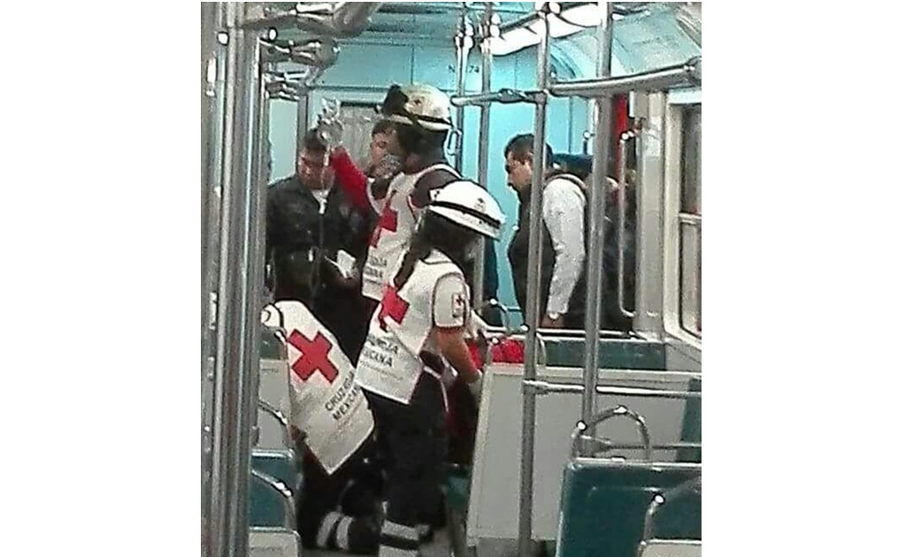 Registran detonación dentro de vagón de Metro Romero Rubio