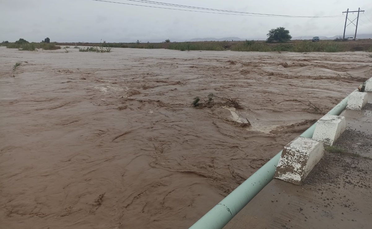 Evacuan ejidos ante creciente de río Aguanaval en la Comarca Lagunera 