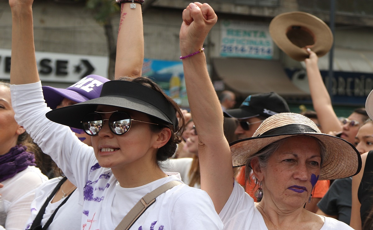 Continúan marchas en Hidalgo por feminicidios y desapariciones de mujeres