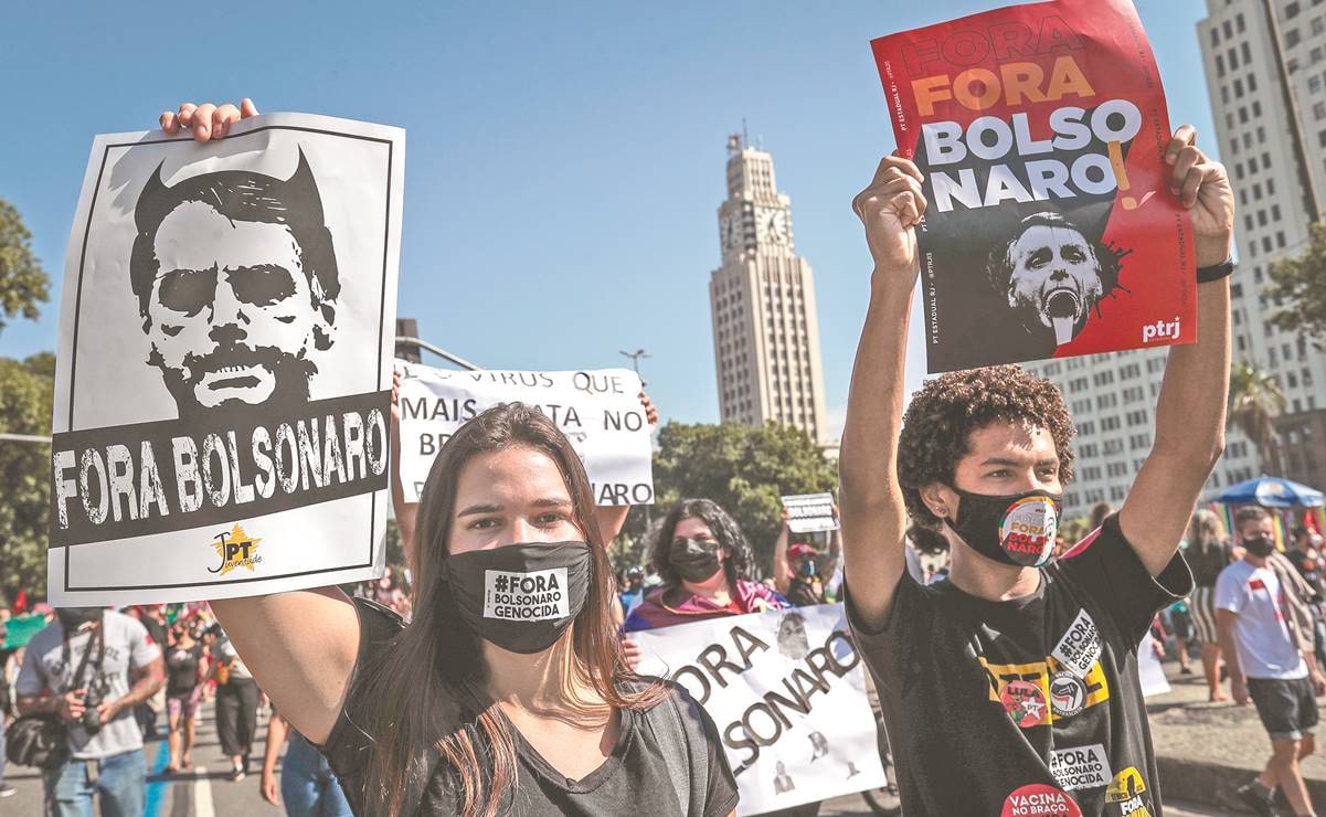  Crece la presión contra Bolsonaro en Brasil  