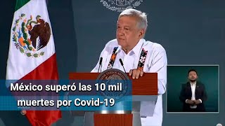 Se ha logrado controlar la pandemia de Covid-19 en México: AMLO