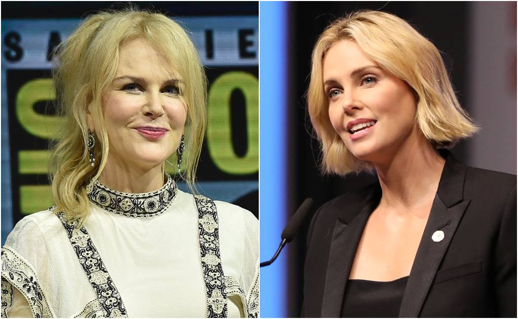 Nicole Kidman y Charlize Theron protagonizarán película sobre acoso sexual