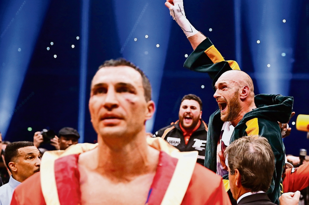 Fury destrona a Klitschko