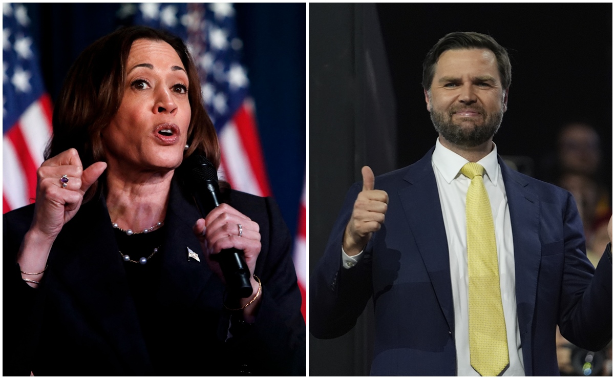 Kamala Harris propone tres fechas para debatir mientras que J.D. Vance se burla de los demócratas