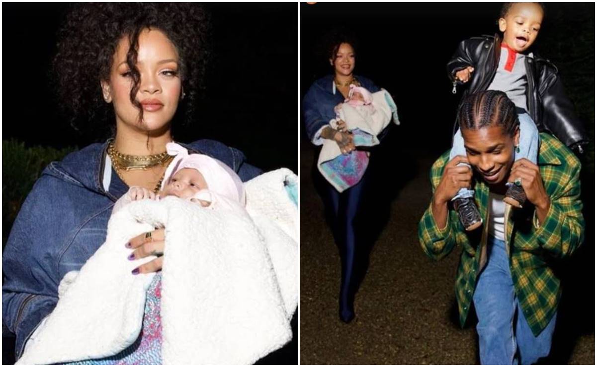 FOTOS: Rihanna presenta por primera vez a su segundo hijo en tiernas imágenes familiares 