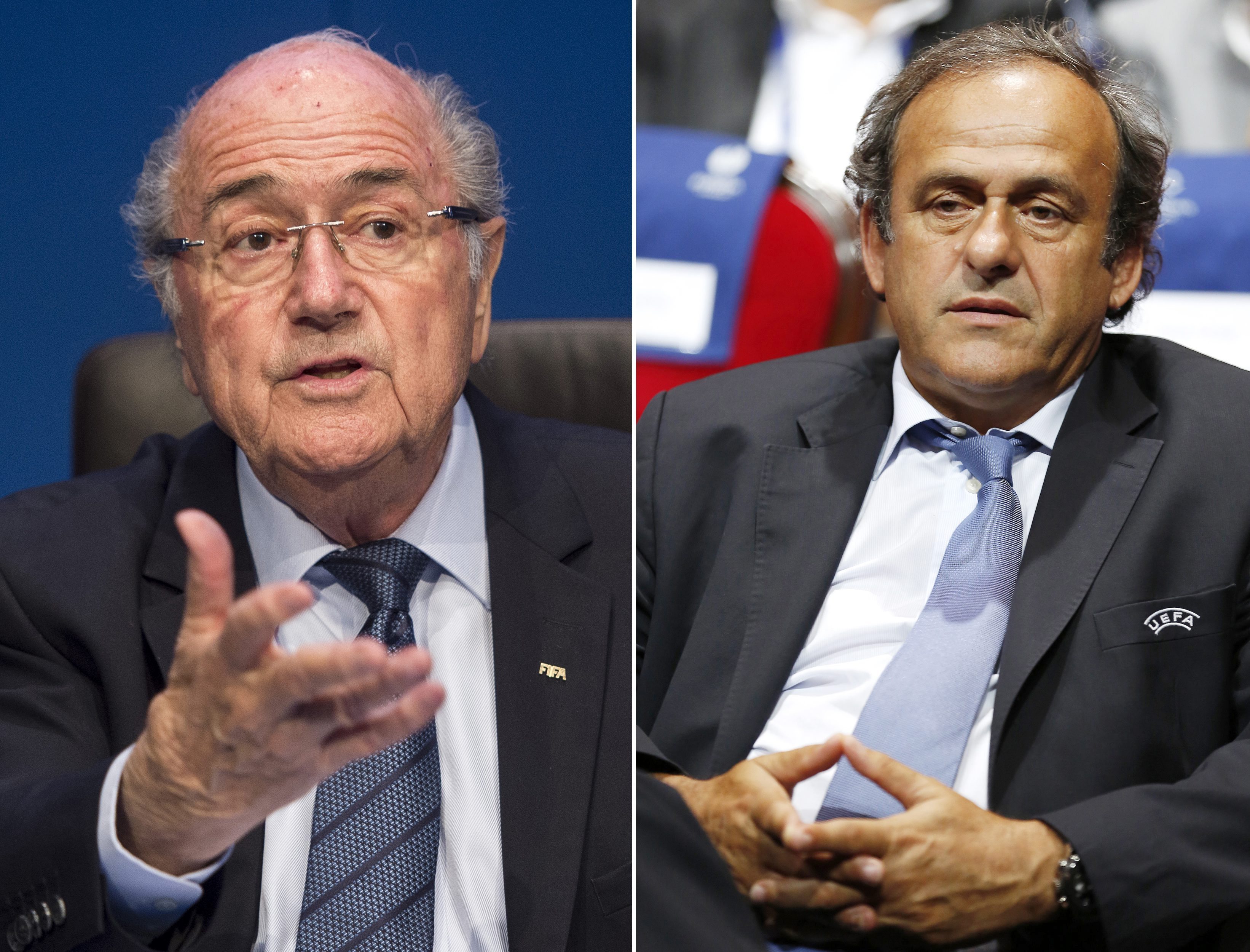 FIFA concluye investigaciones sobre Blatter y Platini