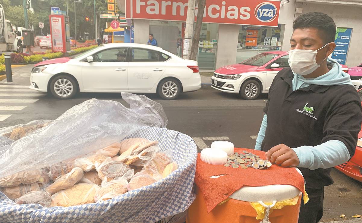 Vendedores en triciclo sufren triple extorsión en CDMX