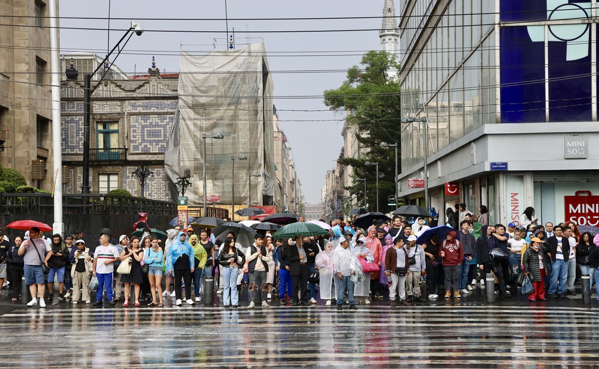 Lluvia y posible caída de granizo ¿Impedirán que simpatizantes de Sheinbaum se pierdan de ver a los Ángeles Azules?